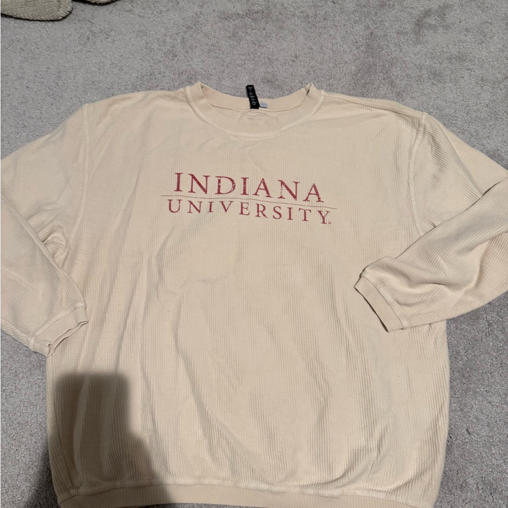 Indiana University Cream Sweatshirt